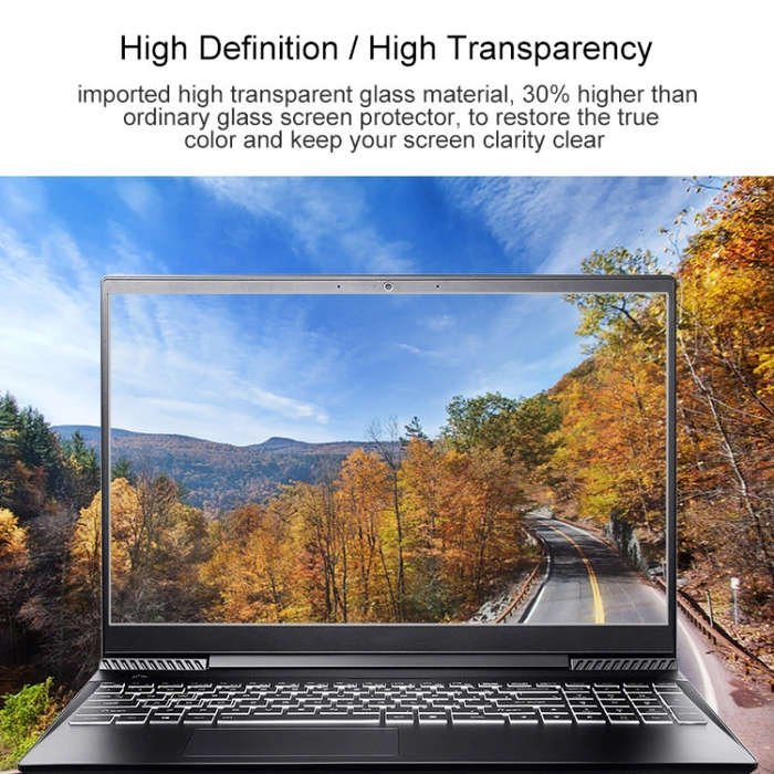 For Thunderobot 911M 15.6 inch Laptop Screen HD Tempered Glass Protective Film