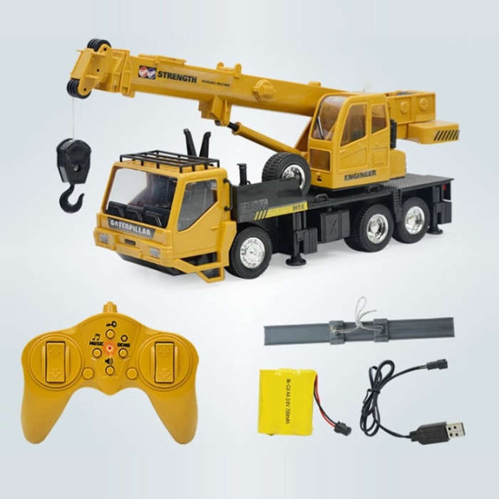 MoFun 3822 2.4G 10-channel Remote Control Simulation Engineering Vehicle, Style:Crane