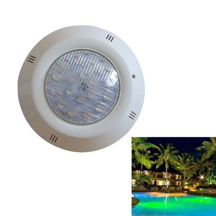 Swimming Pool ABS Wall Lamp LED Underwater Light, Power:9W(Green)