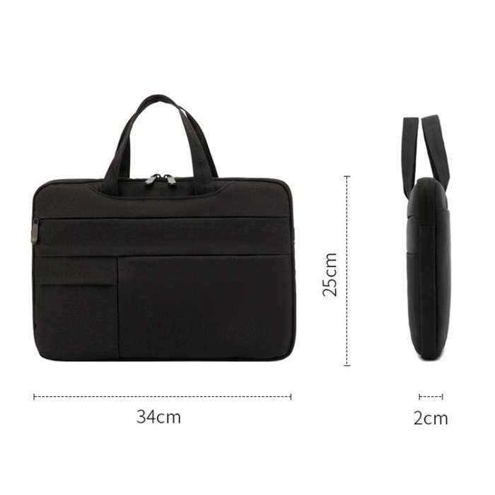 POFOKO C510 Waterproof Oxford Cloth Laptop Handbag For 15.6 inch Laptops(Navy Blue)