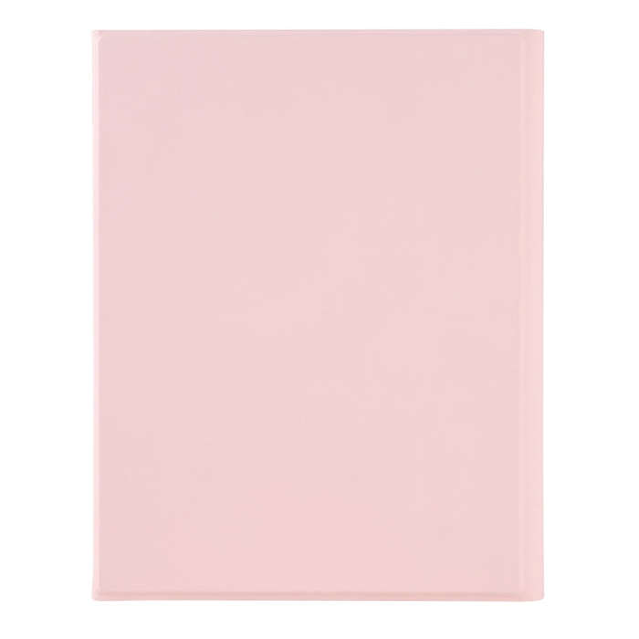 A07B-A Lambskin Texture Square Keycap Bluetooth Keyboard Leather Case with Touch Control For iPad...