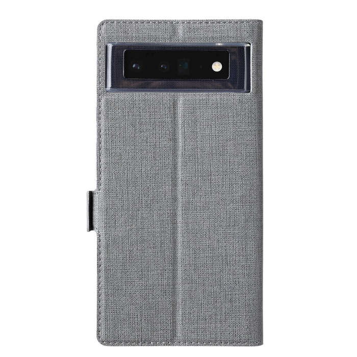 For Google Pixel 6 ViLi K Series Magnetic Buckle Horizontal Flip Leather Phone Case(Grey)