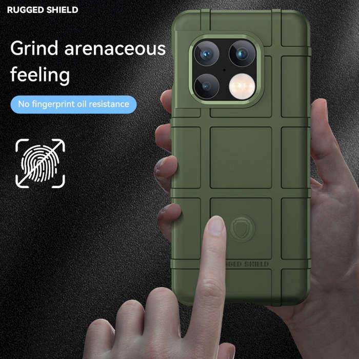 For OnePlus 10 Pro 5G Full Coverage Shockproof TPU Phone Case(Green)