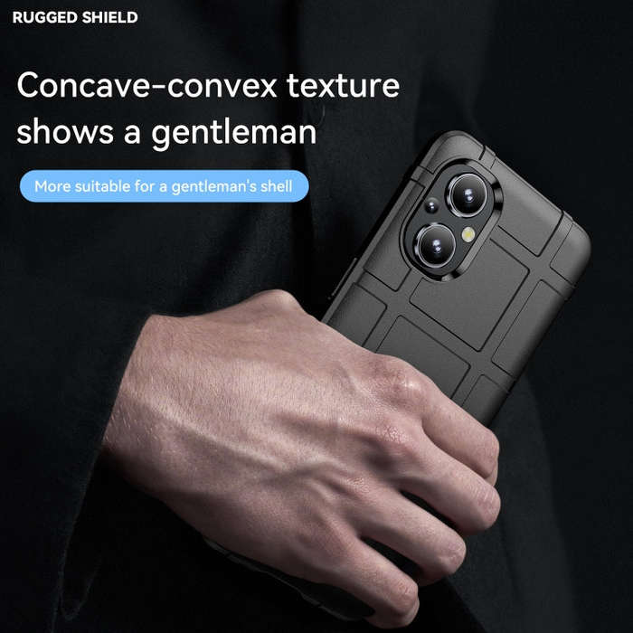 For OnePlus Nord N20 5G Full Coverage Shockproof TPU Phone Case(Black)
