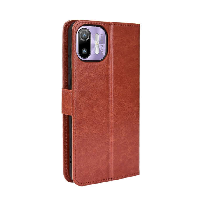 For Ulefone Note 6/ Note 6P Retro Crazy Horse Texture Leather Phone Case(Brown)