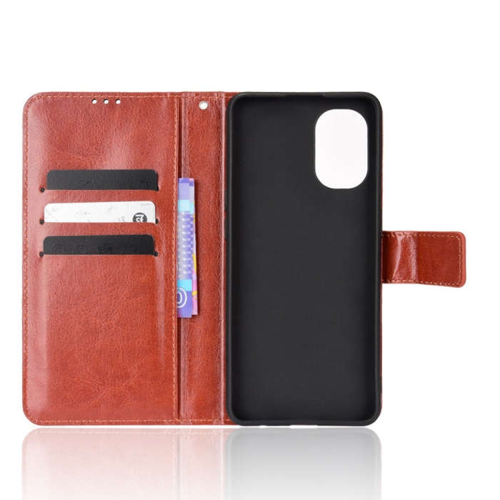 For OnePlus Nord N20 5G Retro Crazy Horse Texture Leather Phone Case(Brown)