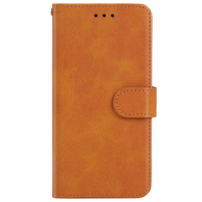 Leather Phone Case For ZTE Libero 5G II(Brown)