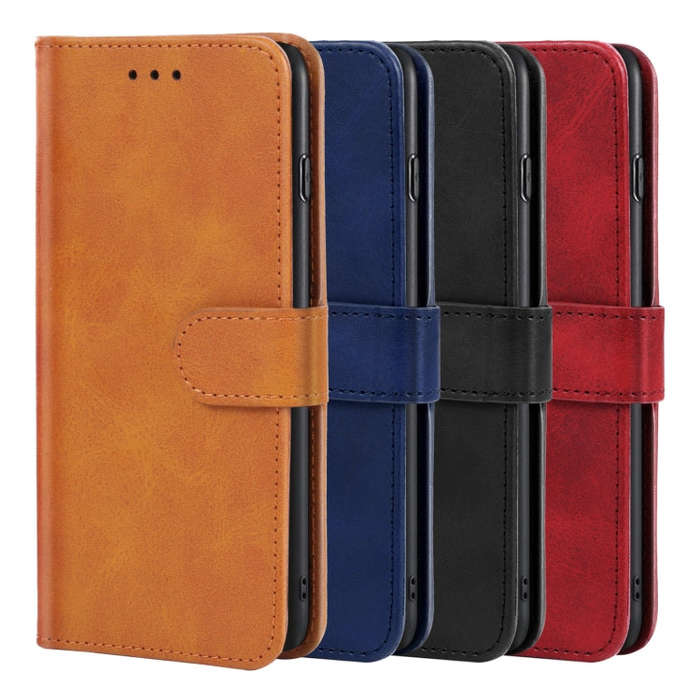 Leather Phone Case For Oukitel K12(Red)