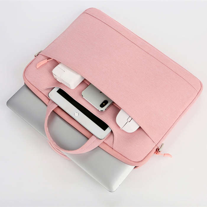 P510 Waterproof Oxford Cloth Laptop Handbag For 13.3-14 inch(Black)