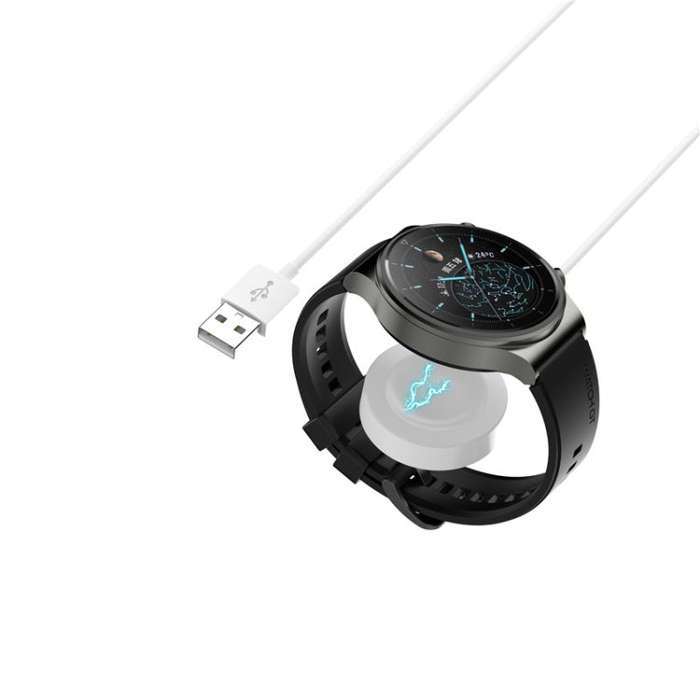 For Huawei Watch GT 3 / GT Runner Smart Watch Charging Cable, Length: 1m, Integrated Version(White)