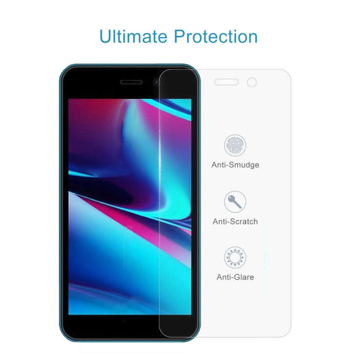 50 PCS 0.26mm 9H 2.5D Tempered Glass Film For BLU Studio X10L