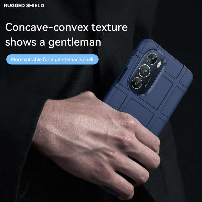 For Motorola Edge X30 5G Full Coverage Shockproof TPU Phone Case(Blue)