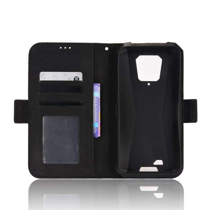 For Ulefone Armor 8 Skin Feel Calf Pattern Leather Phone Case(Black)