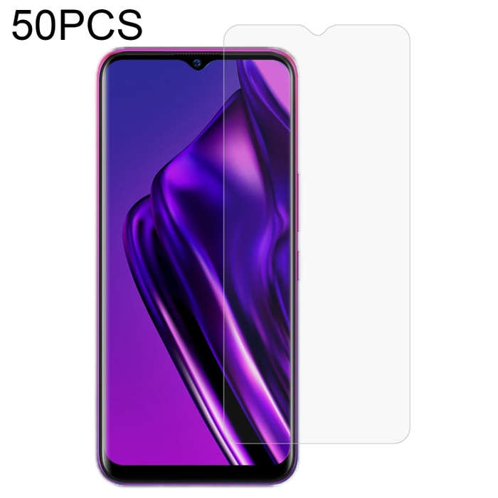 50 PCS 0.26mm 9H 2.5D Tempered Glass Film For Itel P36