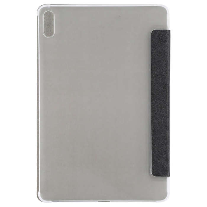 For Huawei MatePad 11 2021 Silk Texture Three-fold Leather Tablet Case(Black)