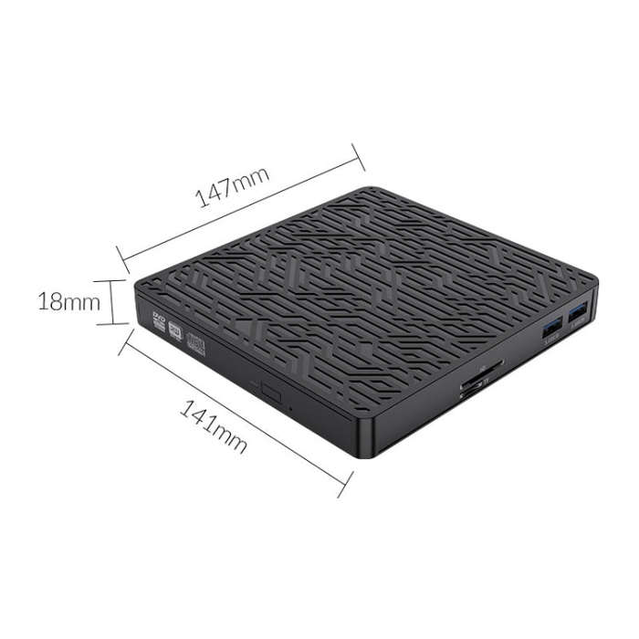 ORICO XD008 External DVD Drive Extension(Black)