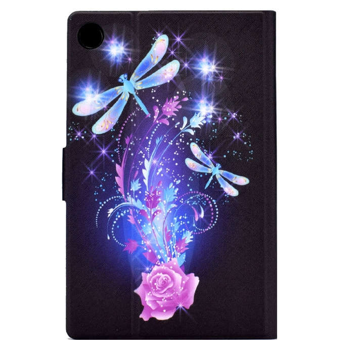 For Huawei MatePad T 10s Electric Pressed TPU Leather Tablet Case(Butterfly)