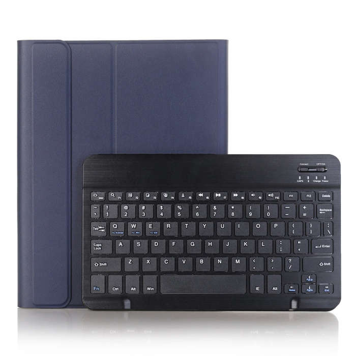 A870B Bluetooth Keyboard Leather Case with Holder & TPU Pen Slot For Samsung Galaxy Tab S8 11 inc...