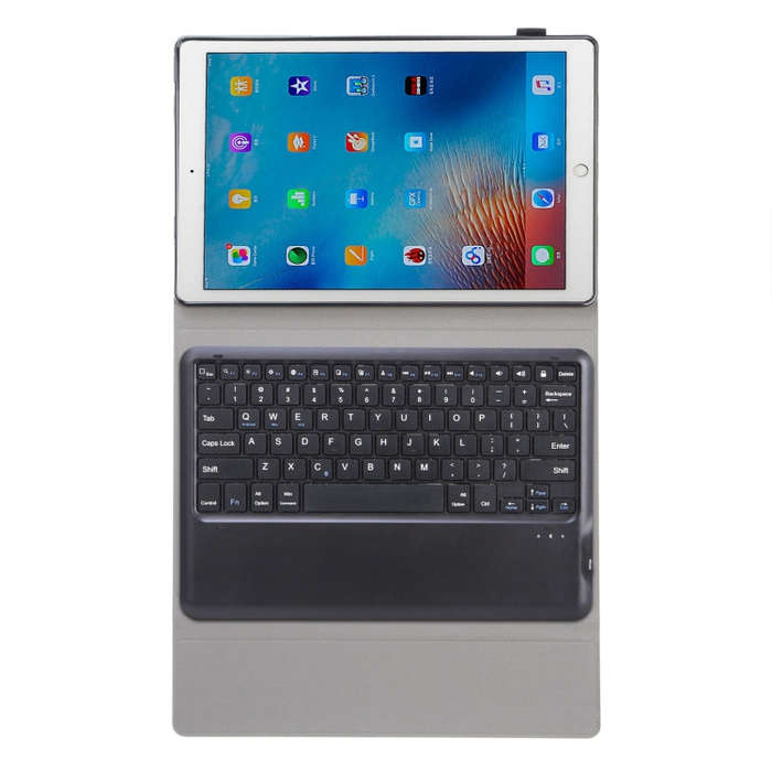 A129 TPU Detachable Bluetooth Keyboard Leather Case with Bracket For iPad Pro 12.9 inch 2015 / 20...