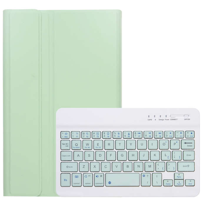 A220 Candy Color TPU Detachable Bluetooth Keyboard Leather Case with Bracket For Samsung Galaxy T...
