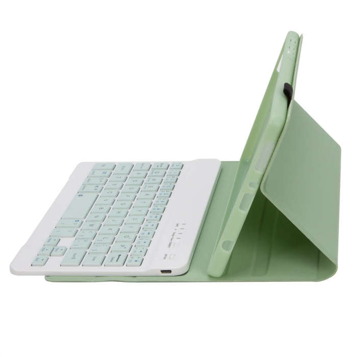 A220 Candy Color TPU Detachable Bluetooth Keyboard Leather Case with Bracket For Samsung Galaxy T...