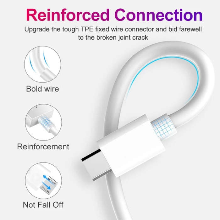 USB to USB-C / Type-C Copper Core Charging Cable, Cable Length:30cm(Black)