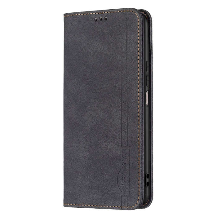 For Honor X20 Magnetic RFID Blocking Anti-Theft Leather Phone Case(Black)