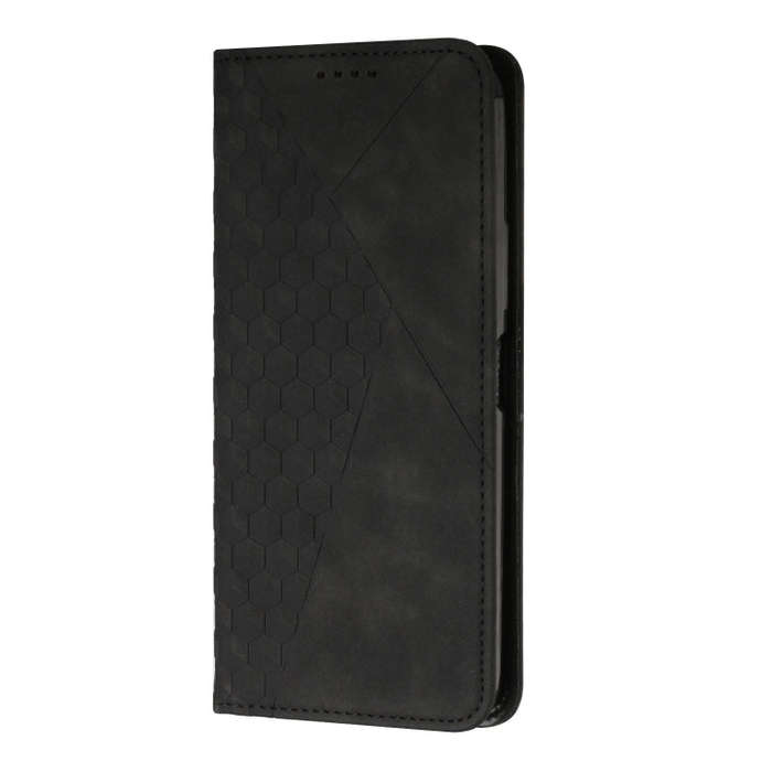 For Infinix Hot 11S Diamond Splicing Skin Feel Magnetic Leather Phone Case(Black)