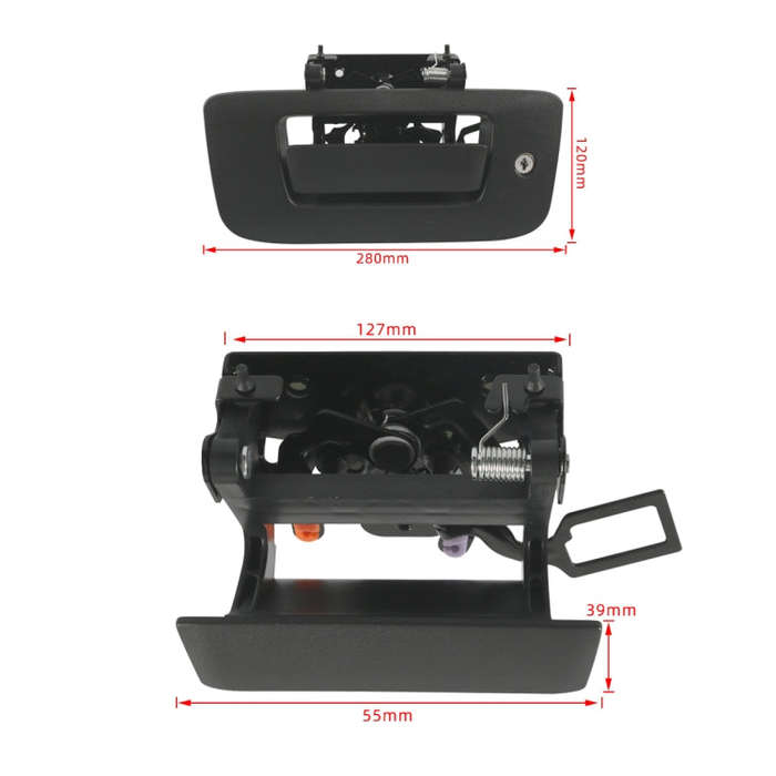 A6848 Car Tailgate Handle Kit 22755305 for Chevrolet / GMC