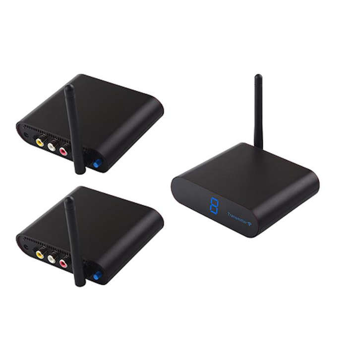 Measy AV530-2 5.8GHz Wireless Audio / Video Transmitter + 2 Receiver, Transmission Distance: 300m...