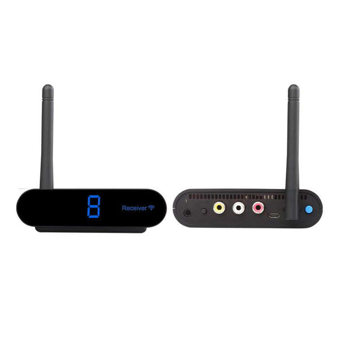 Measy AV530-2 5.8GHz Wireless Audio / Video Transmitter + 2 Receiver, Transmission Distance: 300m...