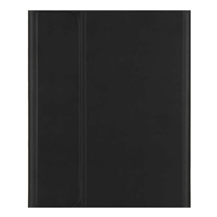 For Xiaomi Pad 6S Pro 12.4 2024 +X3 Candy Color Round Keys Bluetooth Keyboard Leather Case(Black)