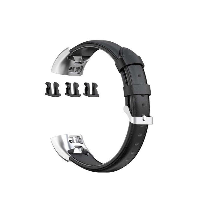 For Huawei Band 3 & 4 Pro Oil wax Leather Watch Band(Black)