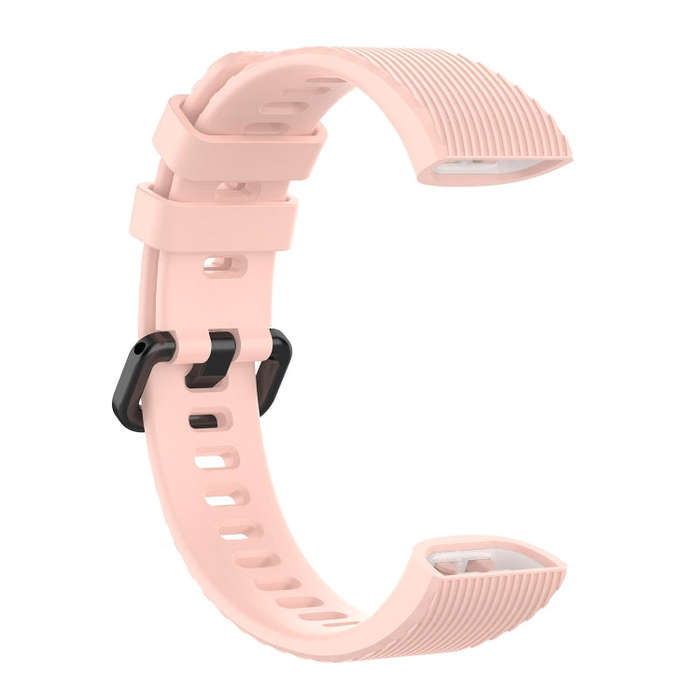For Huawei Band 3 & 4 Pro Silicone Watch Band(Pink)