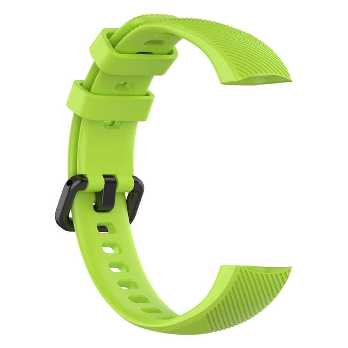 Silicone Watch Band for Huawei Honor Band 4 & 5(Lime)