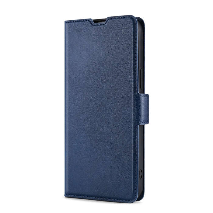 For Sony Xperia 10 IV Ultra-thin Voltage Side Buckle Flip Leather Case(Blue)