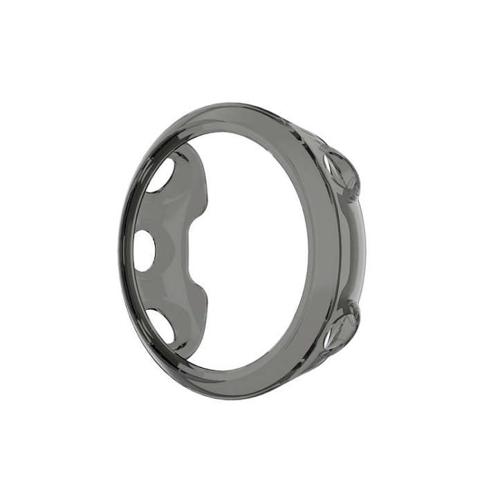 For Garmin Forerunner 45S TPU Protective Shell(Transparent Black)