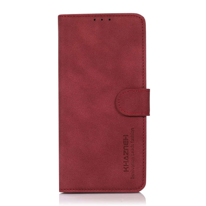 For Google Pixel 7 5G KHAZNEH Matte Texture Leather Phone Case(Red)