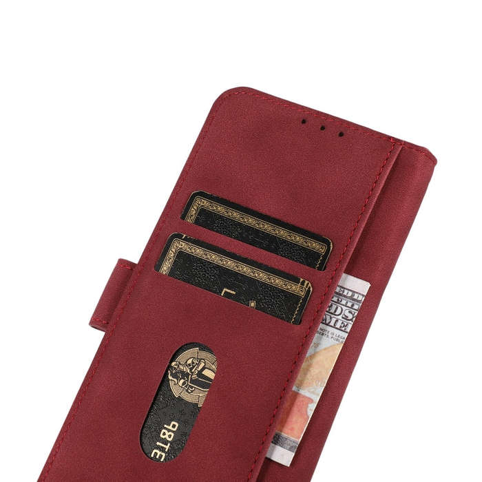 For Google Pixel 7 5G KHAZNEH Matte Texture Leather Phone Case(Red)