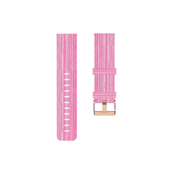 For Garmin Vivoactive 3 Nylon Watch Band(Pink)
