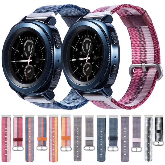 For Galaxy S2 Classic Universal Nylon Watch Band(Red)