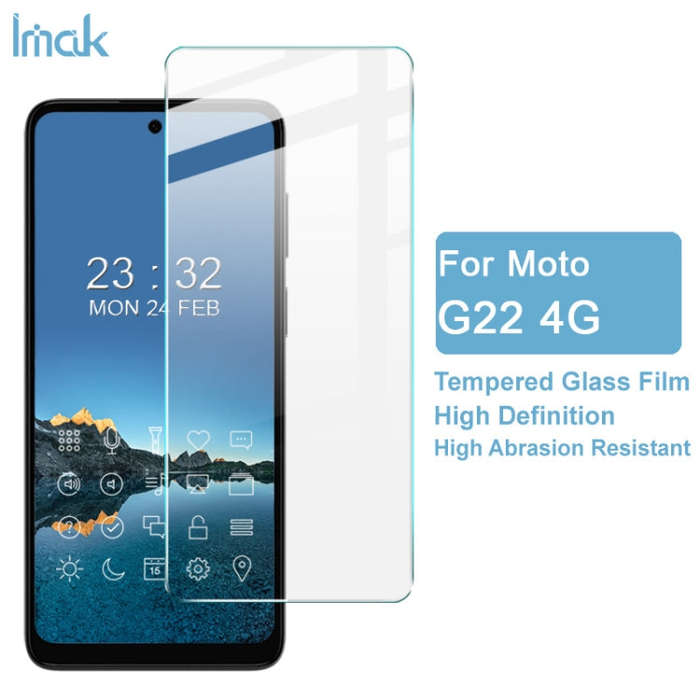 For Motorola Moto G22 4G IMAK H Series Tempered Glass Film