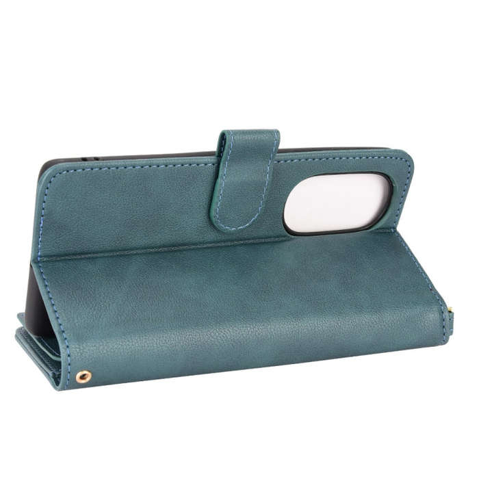 For Motorola Edge X30 / Edge 30 Pro /Edge+ 2020 Litchi Texture Zipper Leather Phone Case(Green)