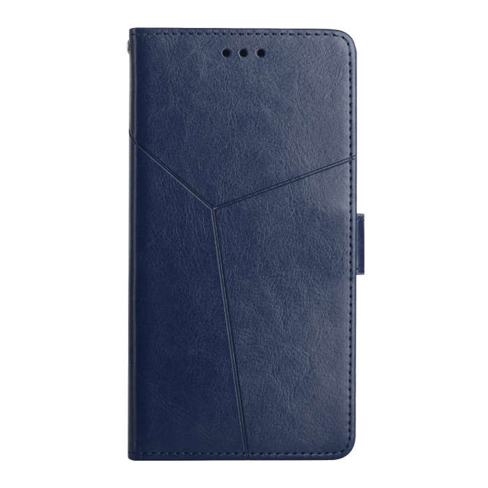 For OnePlus Nord CE 2 5G Y Stitching Horizontal Flip Leather Phone Case(Blue)
