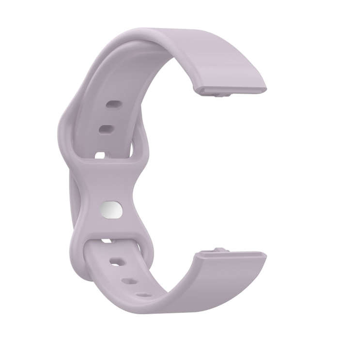 For Amazon Halo View Silicone Butterfly Buckle Watch Band, Size:L(Lavender)