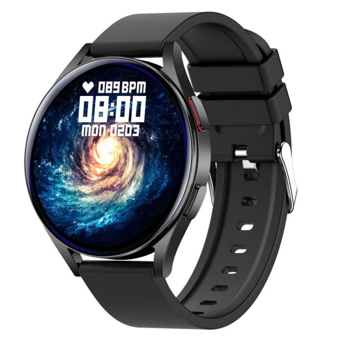 NORTH EDGE N34S 1.32 inch Screen Smart Watch Support Health Monitoring / Voice Assistant(Black)