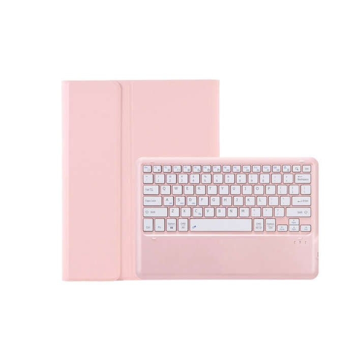 T800B Pen Slot Detachable Bluetooth Keyboard Leather Tablet Case For Samsung Galaxy Tab S8+/S7+/S...