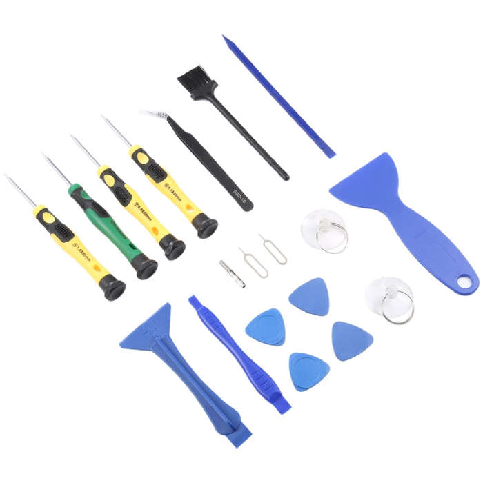 JIAFA JF-8182 21 in 1 Battery Adhesive + LCD Frame Waterproof Adhesive + Repair Tool Set For iPho...