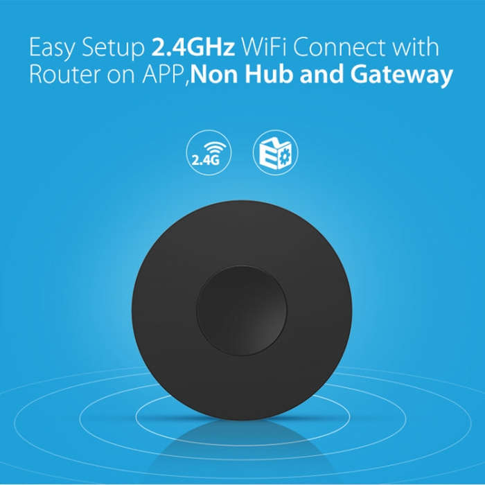 NEO NAS-IR02W WiFi IR Remotc Control Support Amazon Alexa / Google Home(Black)