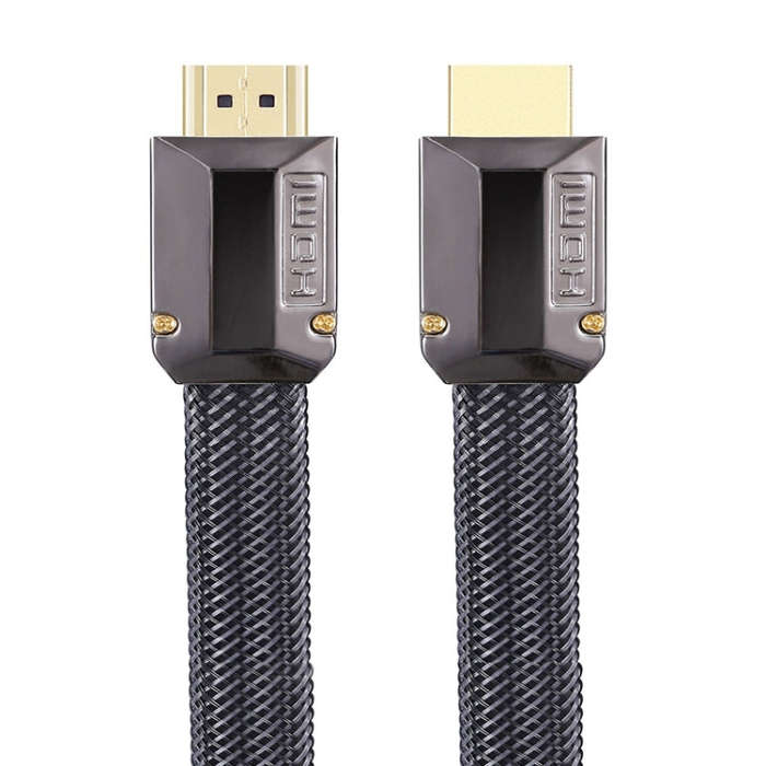 For HDMI 3m 2.0 Version  HD Cable 19 + 1 Standard Oxygen-Free Copper Metal Sshell 4K TV Flat Cabl...